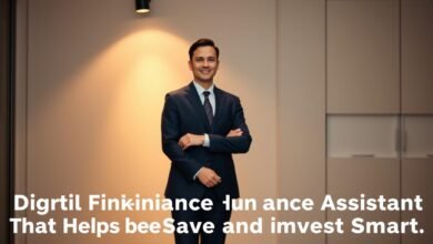 finance assistant, smart savings, investment tracking, digital wallet